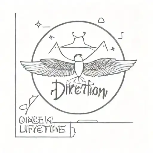 once in a lifetime one direction representing tattoo design idea