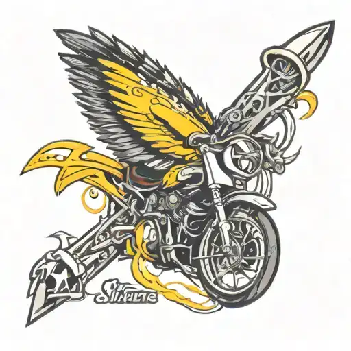 Pittsburgh steelers. dodge dart tattoo design idea