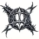 Bind Rune tattoo design idea