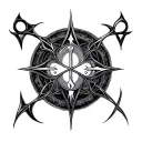 Bind Rune tattoo design idea