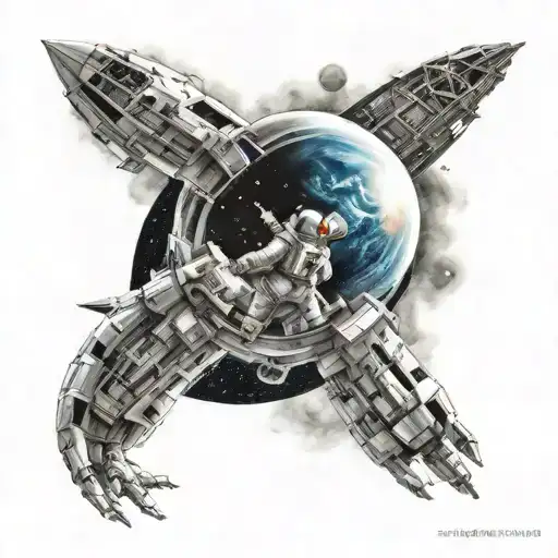 Interstellar tattoo design idea