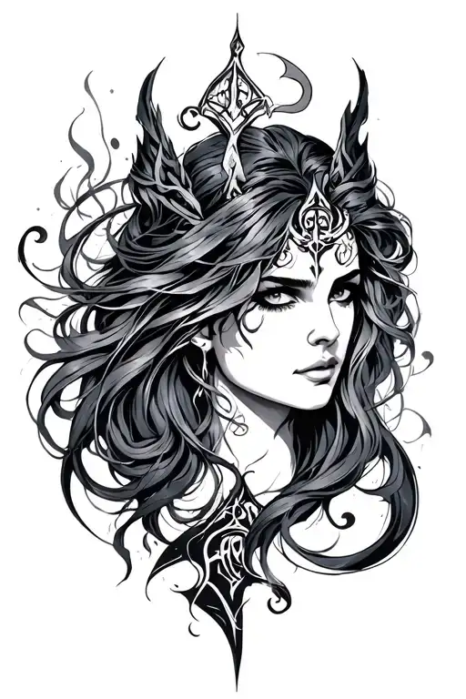 Shadowhunters tattoo design idea