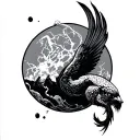 it's called: freefall  tattoo design idea