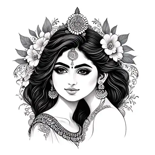 Sairaj & Siddhi tattoo design idea