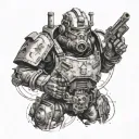 Fallout 4 tattoo design idea