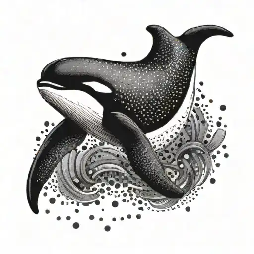 Orca tattoo design idea