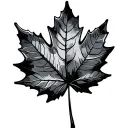 Maple Leaf tattoo design idea