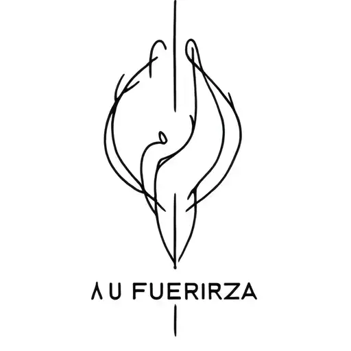 can u find me a fuerza tattoo. i spent some time in spain and want a tattoo that means strength. i want it to be fine li tattoo design idea