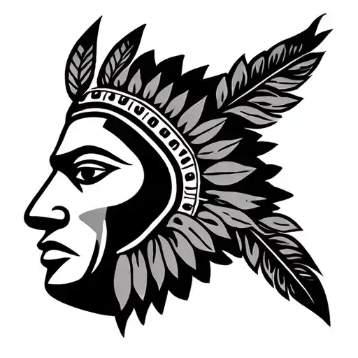 Colombia symbols indigenous tattoo design idea