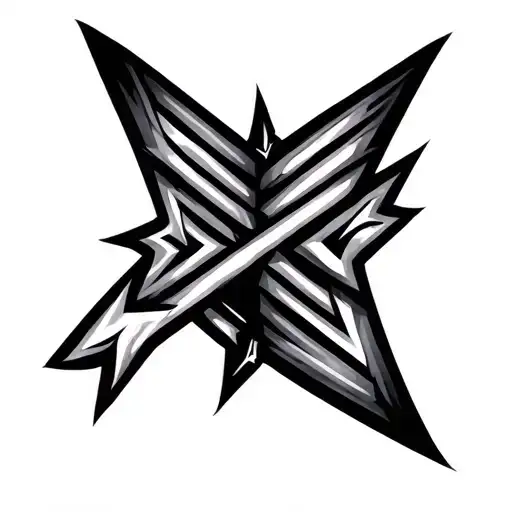 Tattoo Tribal Style Arrow tattoo design idea
