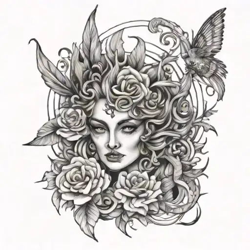 Liam Saoirse Croia tattoo design idea