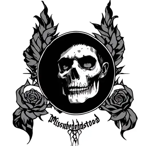 Misunderstood tattoo design idea