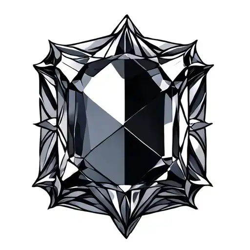 Birthstone tattoo design idea