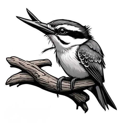 Kookaburra tattoo design idea