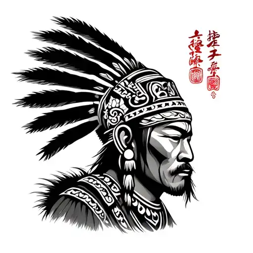 Hmong Shaman tattoo design idea
