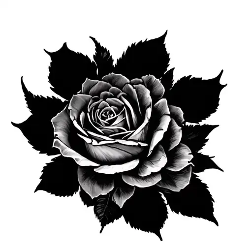 lower back tattoo which will make my man arose tattoo design idea