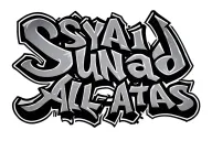 Spinal tatto with the word 'Syaid Junaid Al-attas' written in a Bold, Graffiti font  tattoo design idea