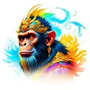 Monkey King tattoo design idea