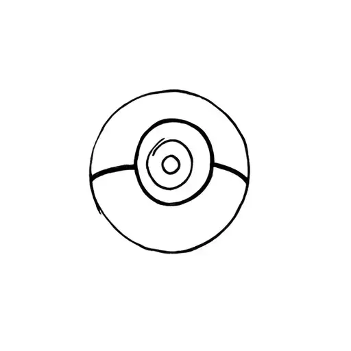 pokeball tattoo design idea