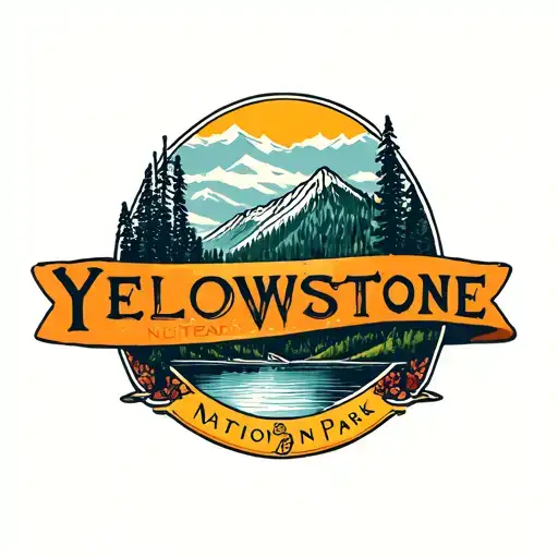 Yellowstone Nation Park tattoo design idea