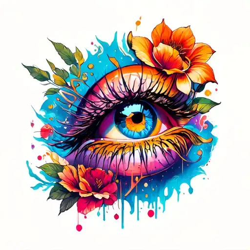 "CinCity Art" text banner tattoo design idea