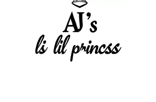 "AJ’s lil princess" tattoo design idea