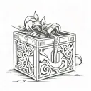 pandora's box tattoo design idea