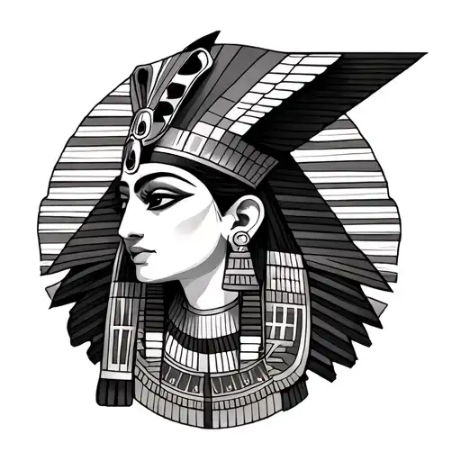 Egyptian tattoo design idea