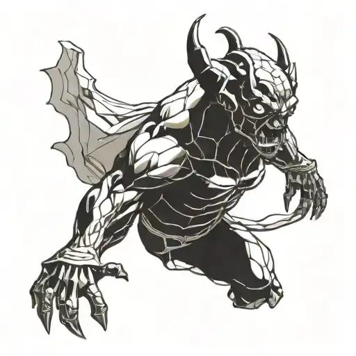 Balrog Draw tattoo design idea