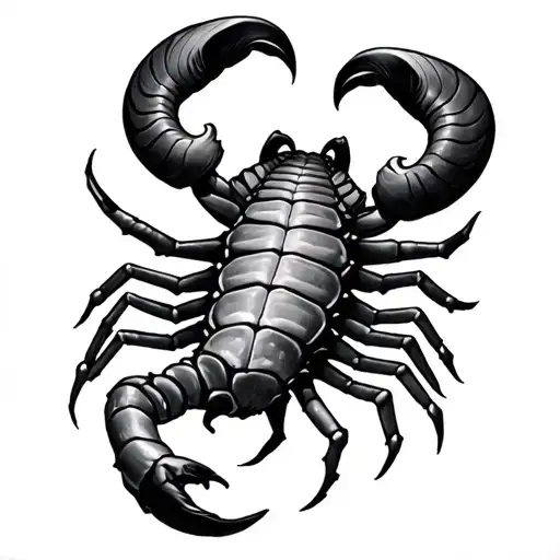 Scorpio And Aries tattoo design idea