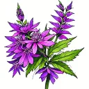 Fireweed tattoo design idea