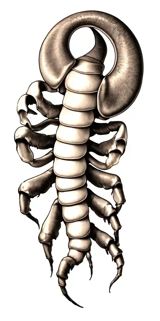 cancer zodiac sign tattoo design idea