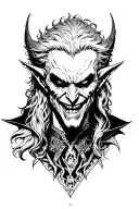 green Goblin king tattoo design idea