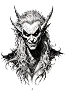 green Goblin king tattoo design idea