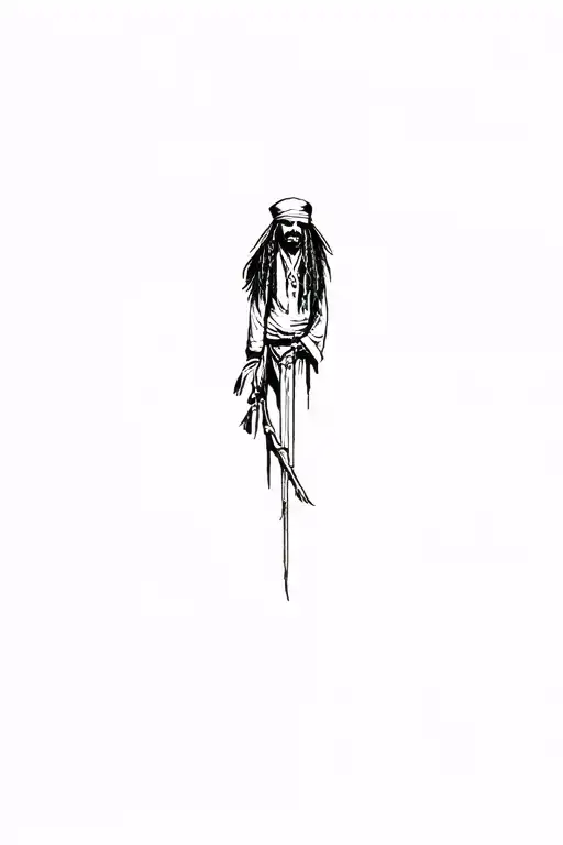 tatouage jack sparrow tattoo design idea