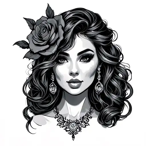 hotwife tattoo design idea