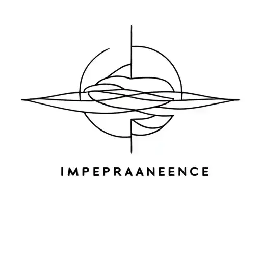 Impermanence tattoo design idea
