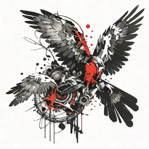 Icarus and Daedalus tattoo design idea