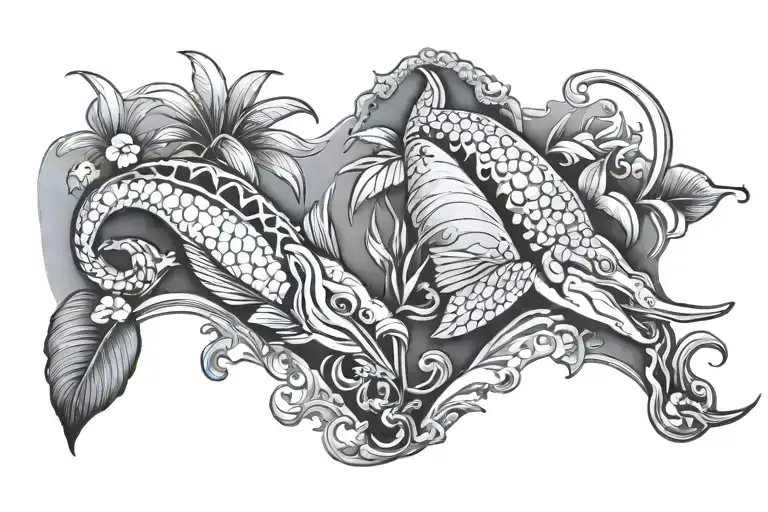 Florida tattoo design idea