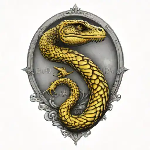 gadsden flag pistols instead of snake tattoo design idea