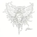 lost loved ones  tattoo design idea