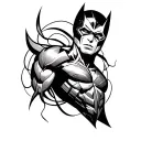 Flash tattoo design idea