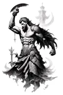 ares god of war, Greek architecture , fore arm tattoo tattoo design idea
