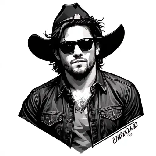 Morgan Wallen tattoo design idea