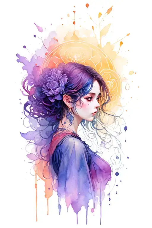 arcane jinx tattoo design idea