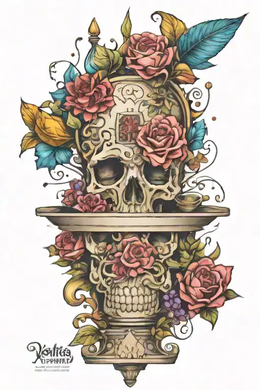 veritas aequitas tattoo design idea