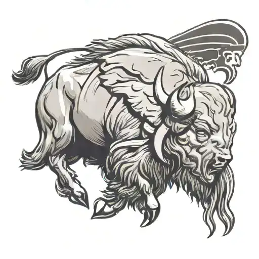 buffalo bills tattoo design idea
