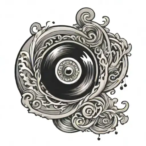 yo-yo tattoo design idea