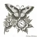 one day at a time tattoo design idea