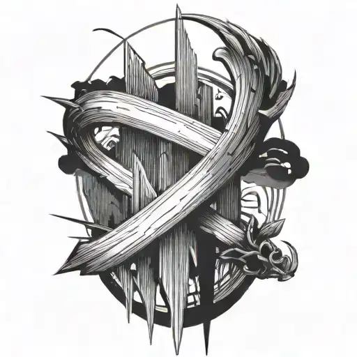 Nine inch nails tattoo design idea